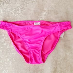 Neon pink bikini